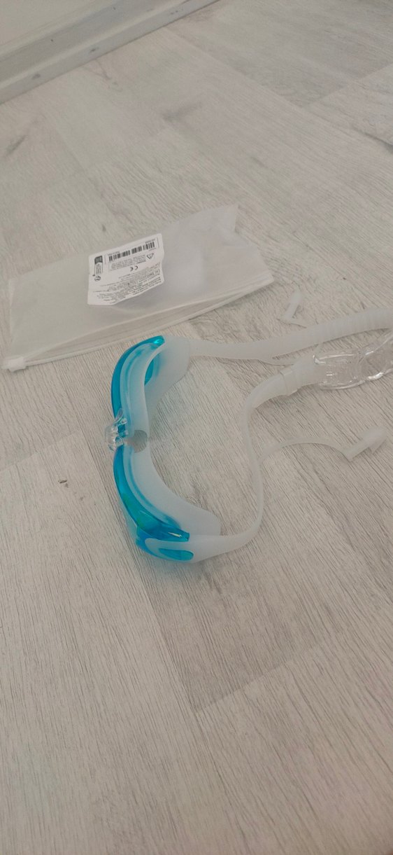 Turkuaz Transparan Yüzücü Gözlüğü - Görsel 3