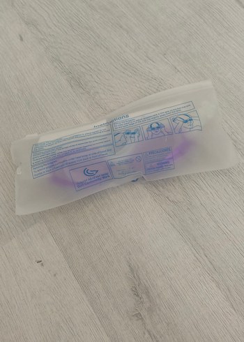 Mor Elastik Yüzücü Gözlüğü - Görsel 4