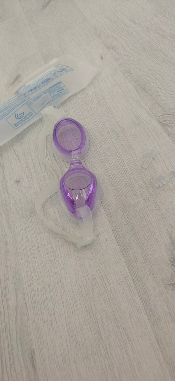 Mor Elastik Yüzücü Gözlüğü - Görsel 2