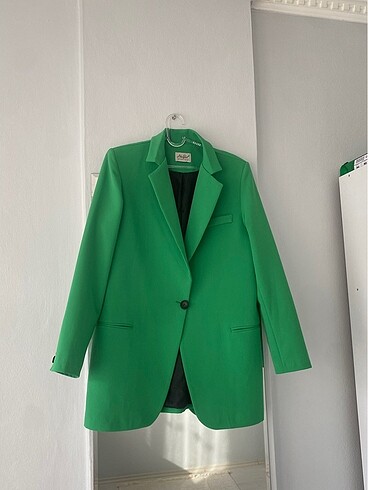 Diğer Yeşil renk blazer ceket