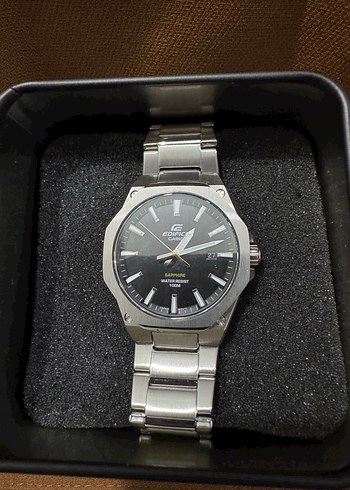 Edifice Siyah Klasik Erkek Kol Saati - Görsel 2