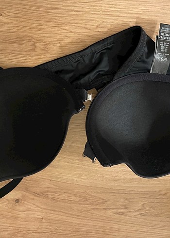 Önü Kapatmalı Siyah Minimalist Sütyen - Görsel 8