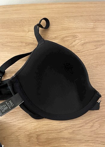 Önü Kapatmalı Siyah Minimalist Sütyen - Görsel 5