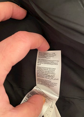 Kemerli Siyah Kapüşonlu Kaban - Görsel 9