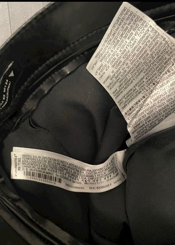 Deri Siyah Midi Kadın Pantolon - Görsel 6