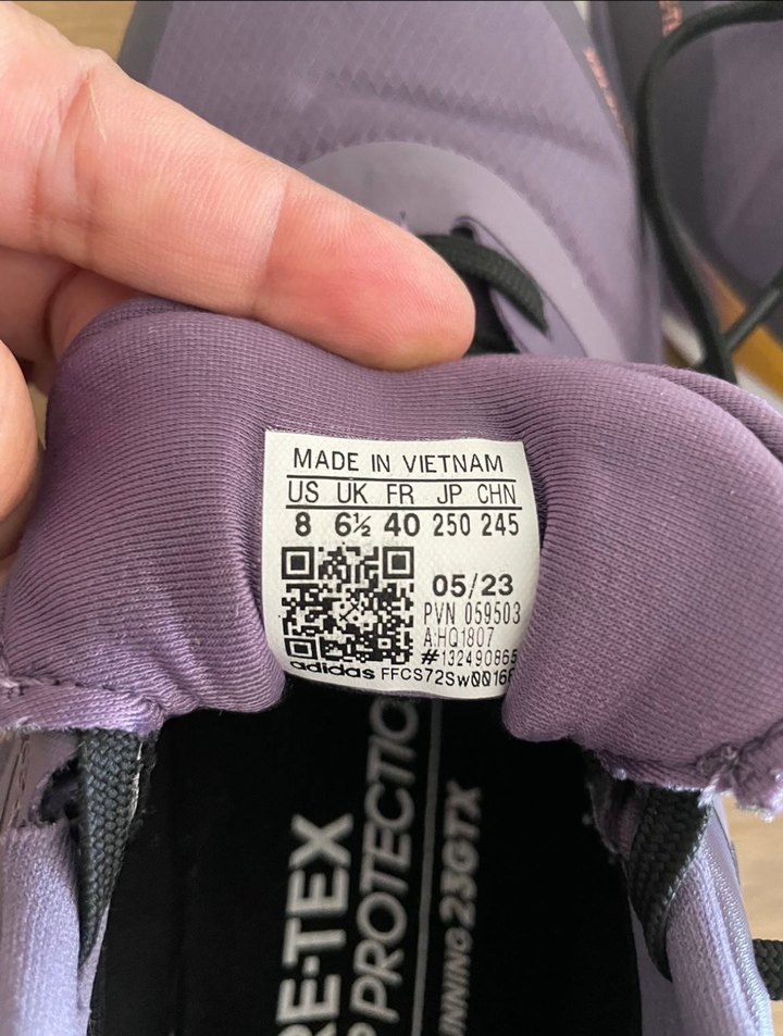 Mor Kadın Spor Ayakkabı GORE-TEX Özellikli - Görsel 5