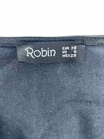 s Beden siyah Renk Robin Bluz %70 İndirimli.