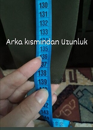 50 Beden Haki Yeşili Ferace