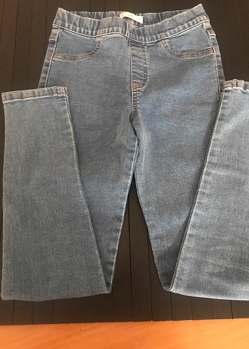 Çocuk Mavi Denim Normal Boy Dar Kesim Jean