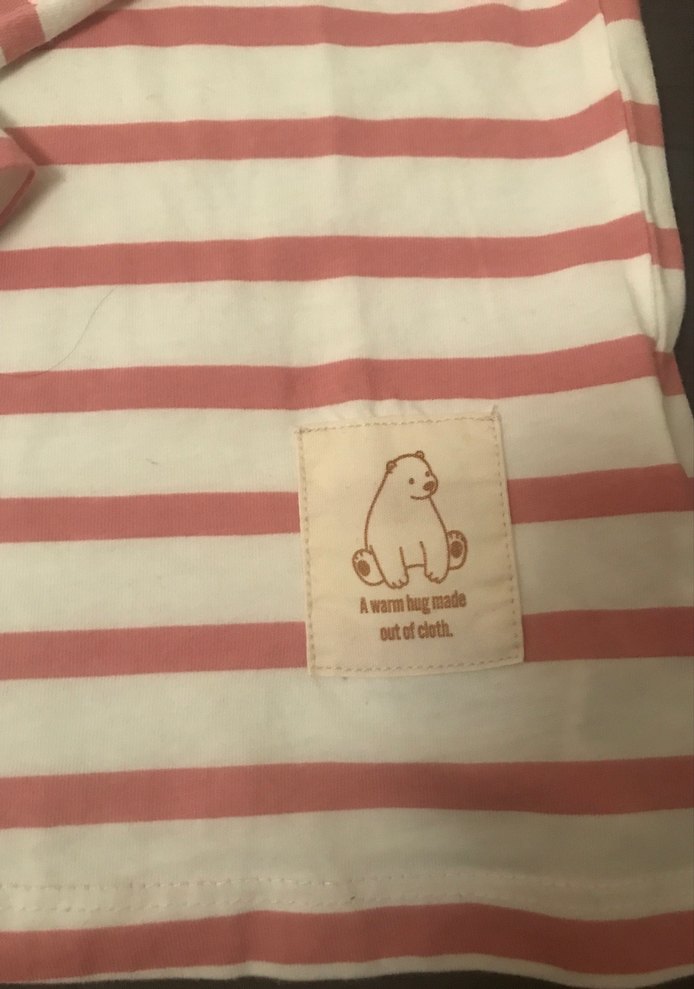 Kız Çocuk Pembe Çizgili Uzun Kollu Tişört - Görsel 2