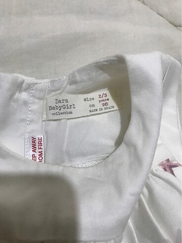 24-36 Ay Beden Zara elbise