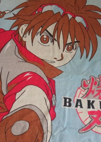 Uzun Renkli Baskılı Erkek Plaj Havlusu - Görsel 3