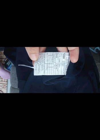 Mavi Drapeli Uzun Kollu Mezuniyet Elbisesi - Görsel 6