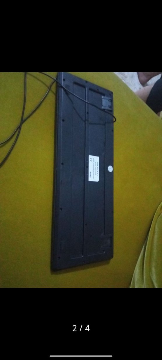 Siyah PRG2000 Kablolu Klavye(Bozuk) - Görsel 2