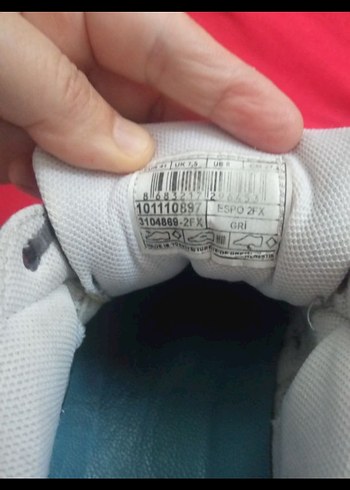 Gri Bağcıklı Erkek Spor Ayakkabı - Görsel 7