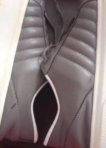 Gri Bağcıklı Erkek Spor Ayakkabı - Görsel 2