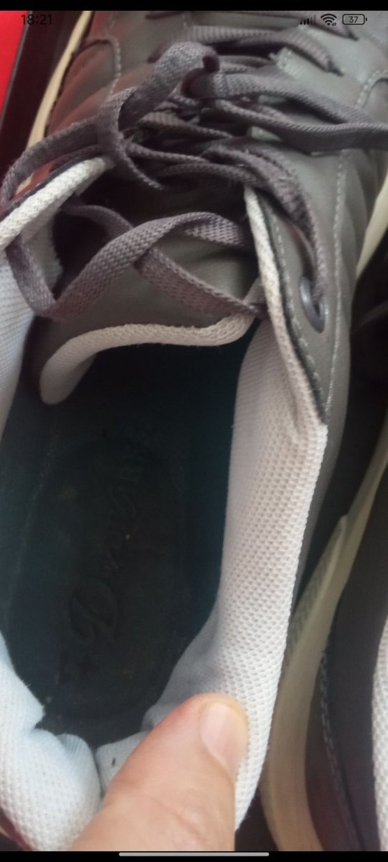 Gri Bağcıklı Erkek Spor Ayakkabı - Görsel 3