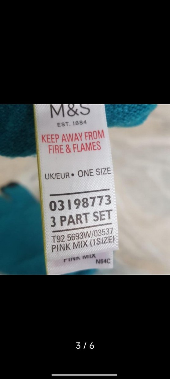 Turkuaz Örgü Kız Eldiveni - Görsel 3