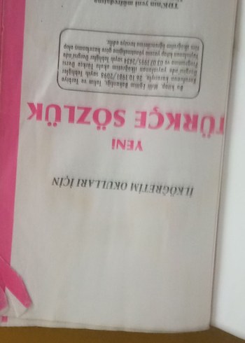 İlköğretim Yeni Türkçe ve İngilizce Cep Sözlükleri - Görsel 3