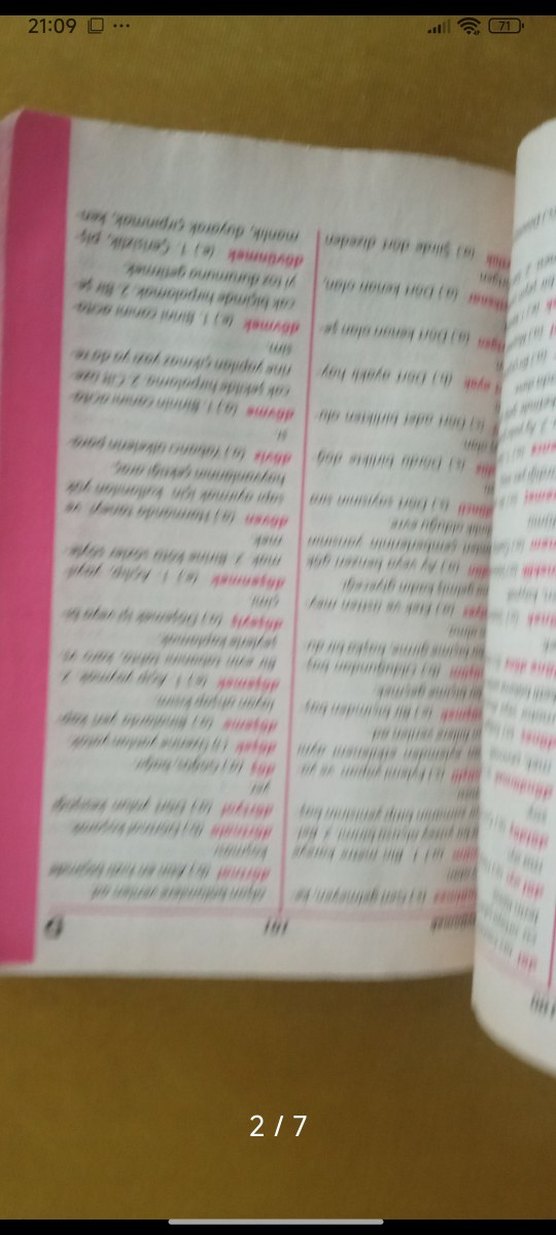 İlköğretim Yeni Türkçe ve İngilizce Cep Sözlükleri - Görsel 2