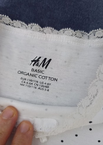 Kız Çocuk Uzun Kollu Beyaz Tişört - Görsel 3