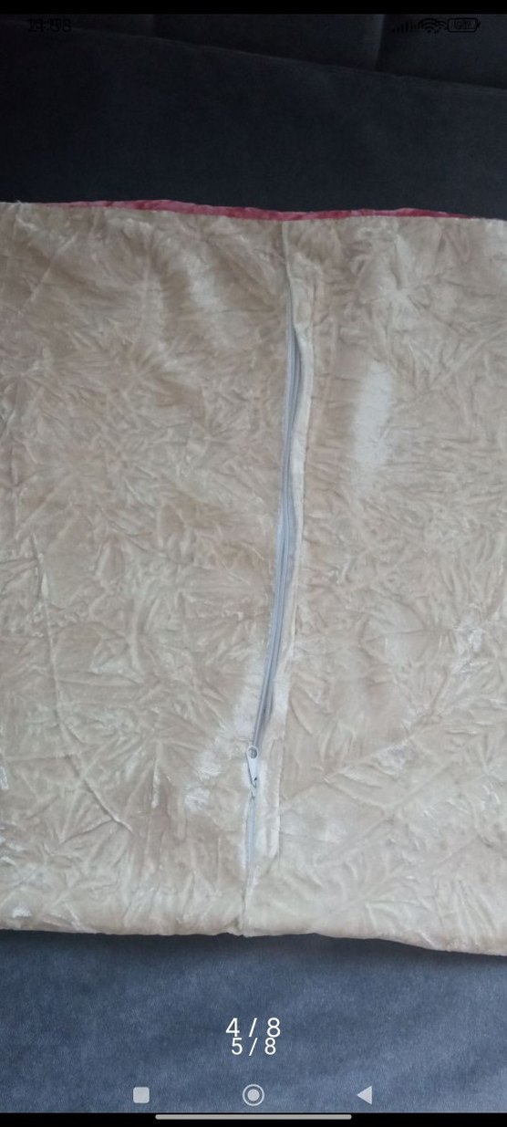 Koyu Pembe Nakışlı Kırlent Kılıfı Seti - Görsel 5