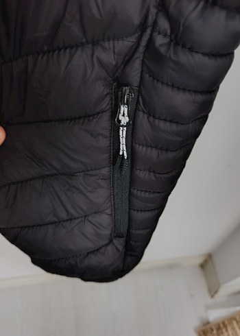 Erkek Mavi Kapüşonlu Fermuarlı Yelek - Görsel 11