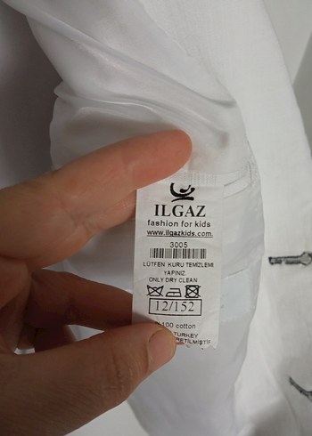 Erkek Çocuk Beyaz Ceketli Takım - Görsel 8