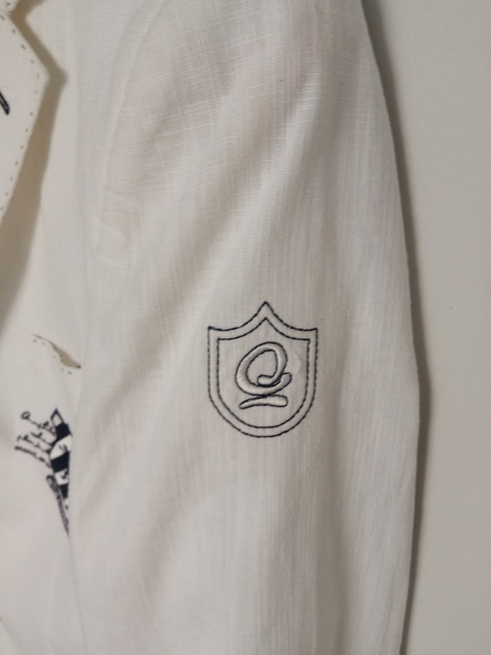 Erkek Çocuk Beyaz Ceketli Takım - Görsel 4