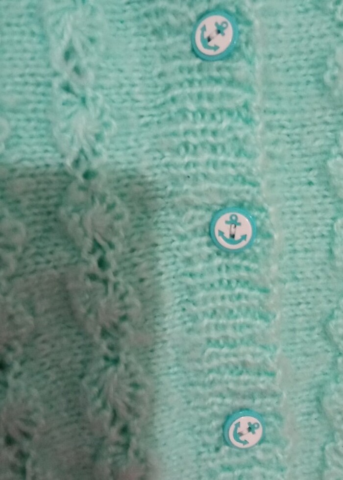 El Örgüsü Bebek Yelek - Görsel 5