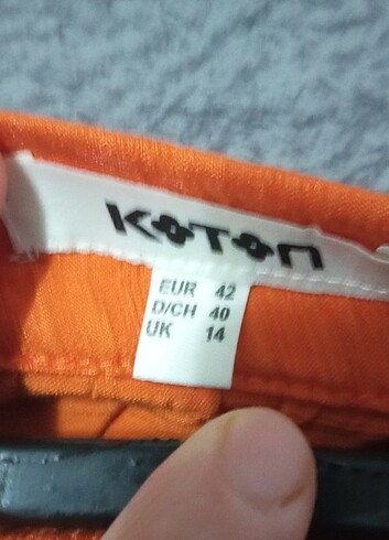 Koton Marka Kısa Etek - Görsel 5