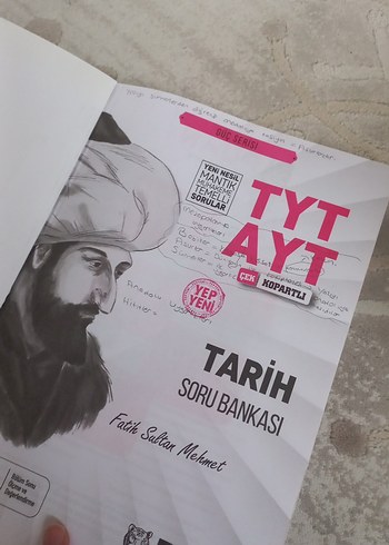 TYT AYT Tarih Soru Bankası - Fatih Saltan Mehmet - Görsel 2