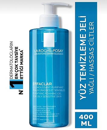 La Roche Effaclar Yüz Temizleme Jeli 400 ml