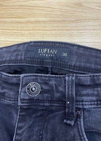 30 Beden Gri Regular Fit Denim Erkek Pantolon