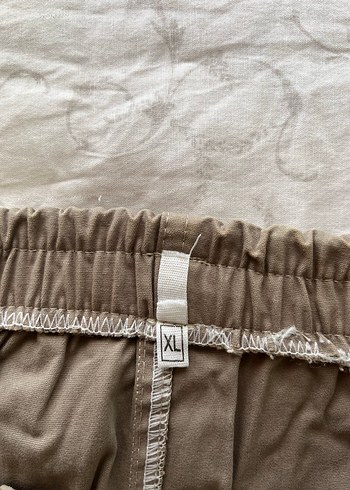 Haki Erkek Keten Şort - Görsel 4