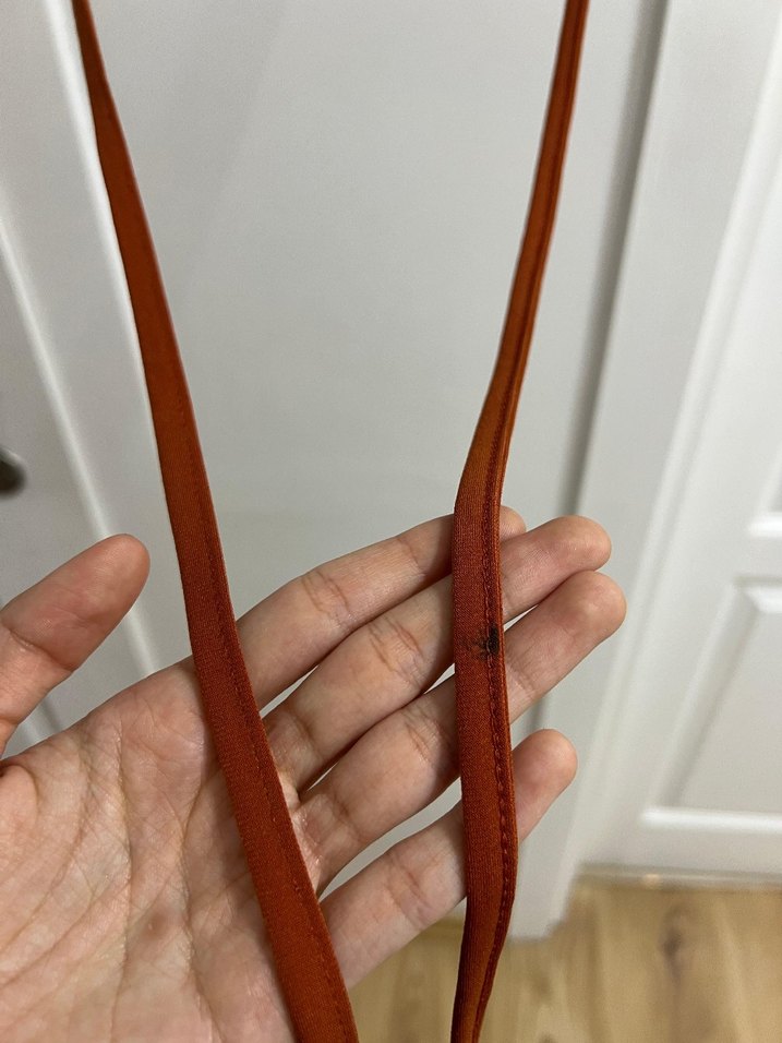 Lacivert Kısa Kollu tişört crop - Görsel 5