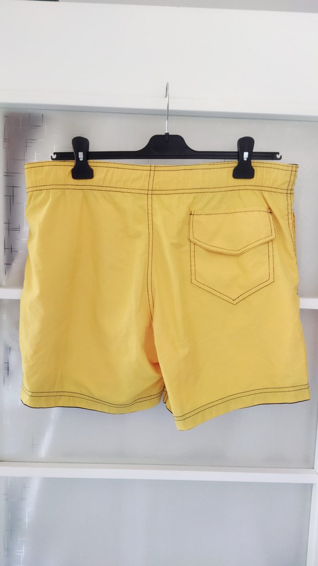 Sarı Erkek Şort Mayo - Görsel 2