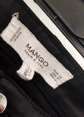 38 Beden Mango Deri Pantolon #takip #favori