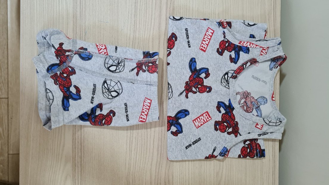 Gri Marvel Baskılı Çocuk İç Çamaşırı - Görsel 3