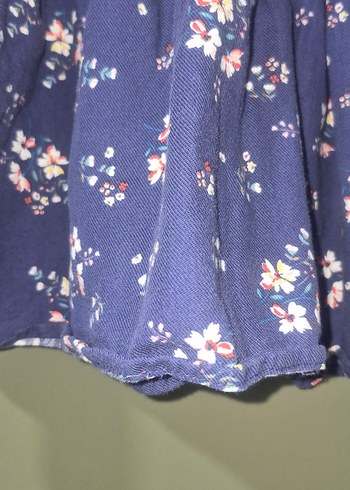 Uzun Kollu Renkli Çiçekli Kız Bebek Elbisesi - Görsel 9