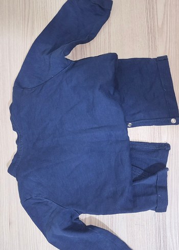 Erkek Çocuk Lacivert Baskılı Uzun Kollu Tulum - Görsel 6