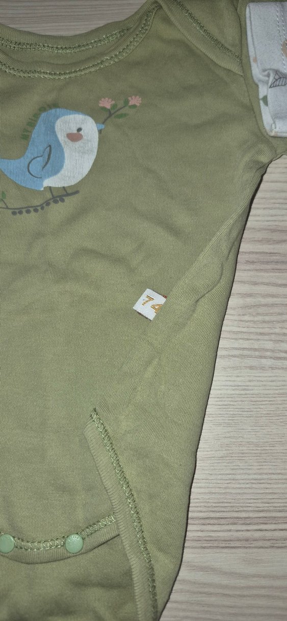 2 Adet Kız Erkek Bebek Zıbın - Görsel 3