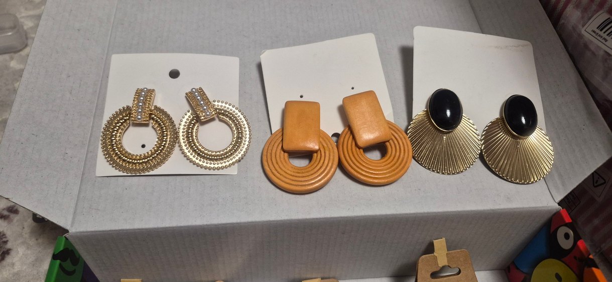 Renkli Boncuklu Bohem Mini Küpeler - Görsel 5