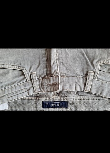 Lufian Denim Kot Bej 52 Beden