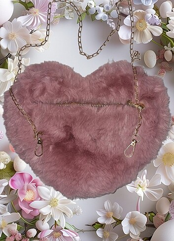 Zara Pufidik Yumuşacık Kalp Omuz Çantası