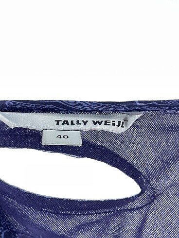 40 Beden mor Renk Tally Weijl Bluz %70 İndirimli.
