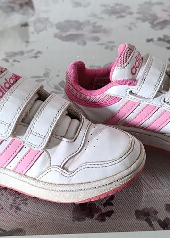 Kız Çocuk Beyaz Adidas Spor Ayakkabı - Görsel 2