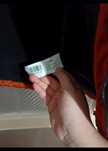 bakır renkte Kapüşonlu Erkek Çocuk Mont - Görsel 8