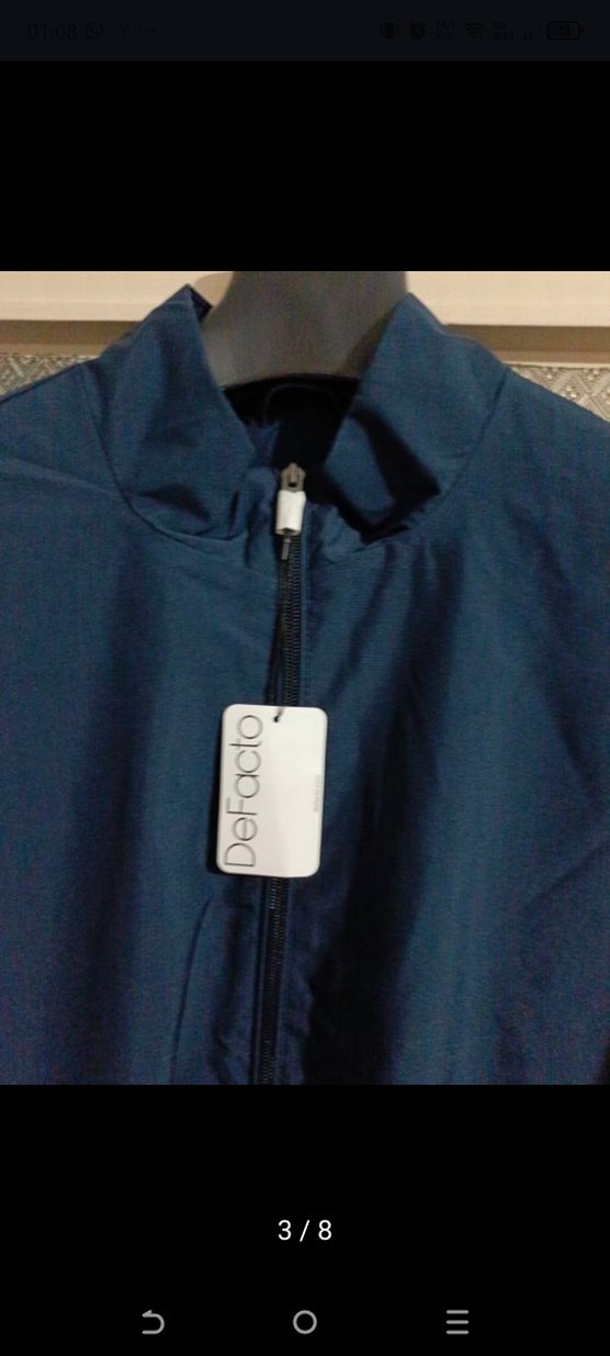 defacto erkek mont - Görsel 3