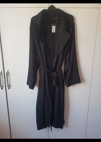 52 Beden siyah Renk Siyah Uzun Kollu Salaş Uzun Kadın kimono